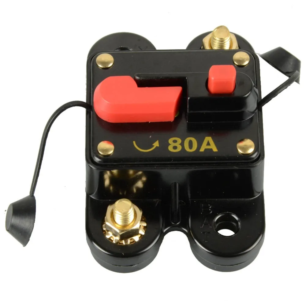 12 v-24 v Dc 60a 80a 100a 150a 200a 250a домашняя Солнечная Системы Водонепроницаемый автоматический выключатель сброс предохранитель инвертора