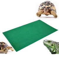 80x40cm reptiles carpet liner snakes lizards terrarium large soft cage floor green material moisturizing bottom pad home bed