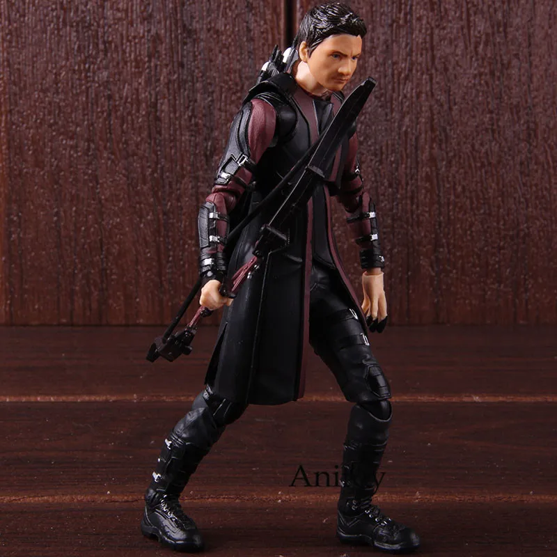 Marvel Мстители Hawkeye фигурка СВЧ супер герой ПВХ Коллекционная модель игрушки