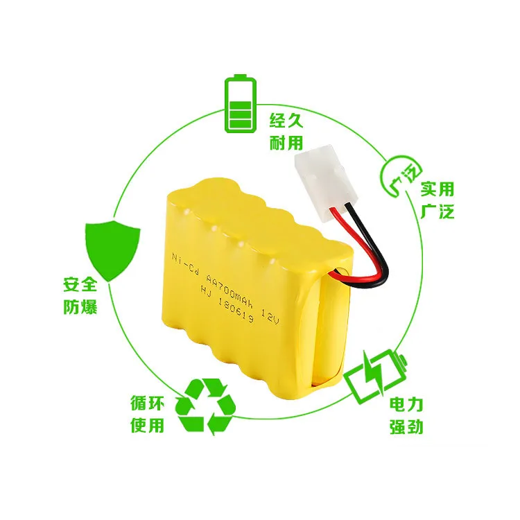 12v 700mah ni-cd AA battery Batteries pack 800mah ni cd rechargeable for RC boat model car electric toys light | Электроника
