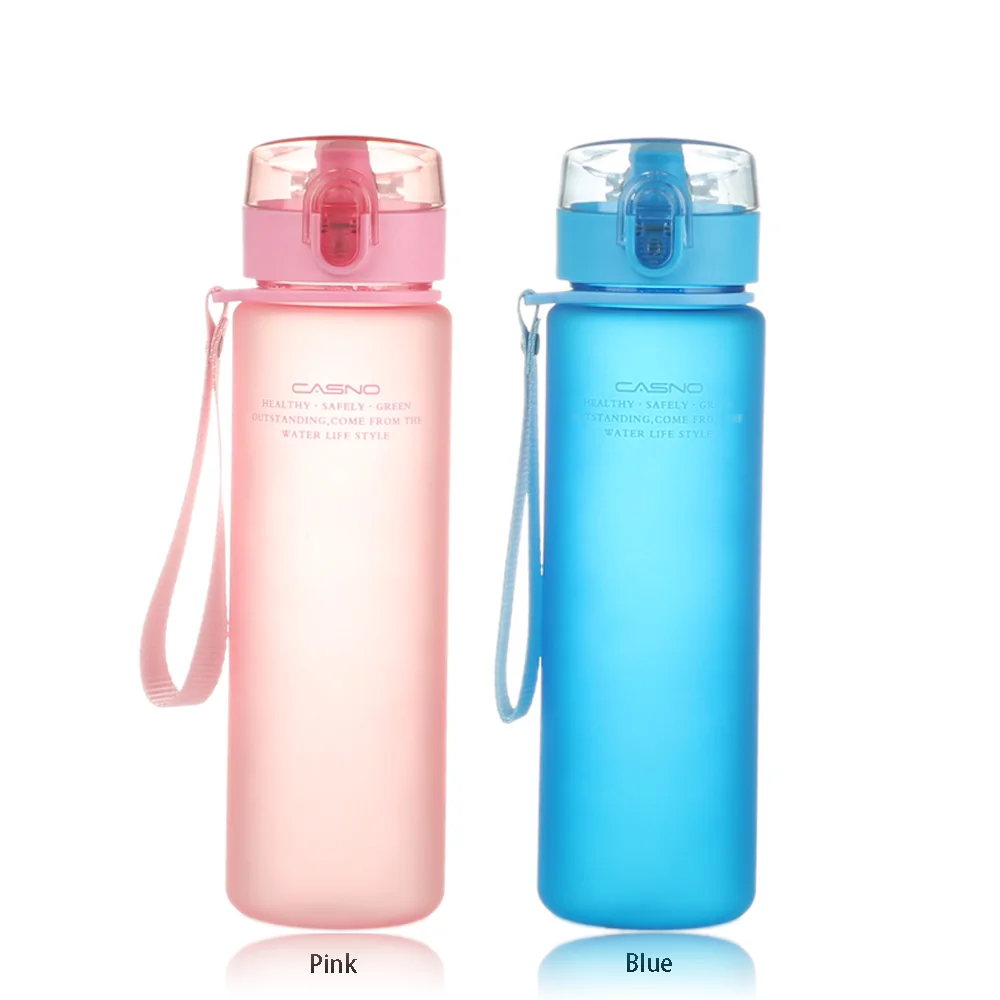 Бутылка для воды Тыква Спорт BPA бесплатно пластиковая Питьевая бутылка школы