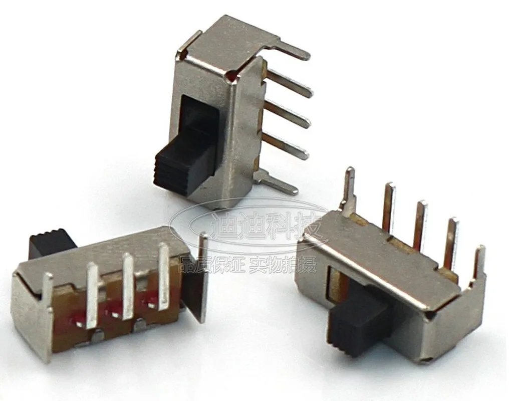 Переключатель горизонтальный SS12F23, SS-12F23 дюйма, 4 мм, 10 шт.
