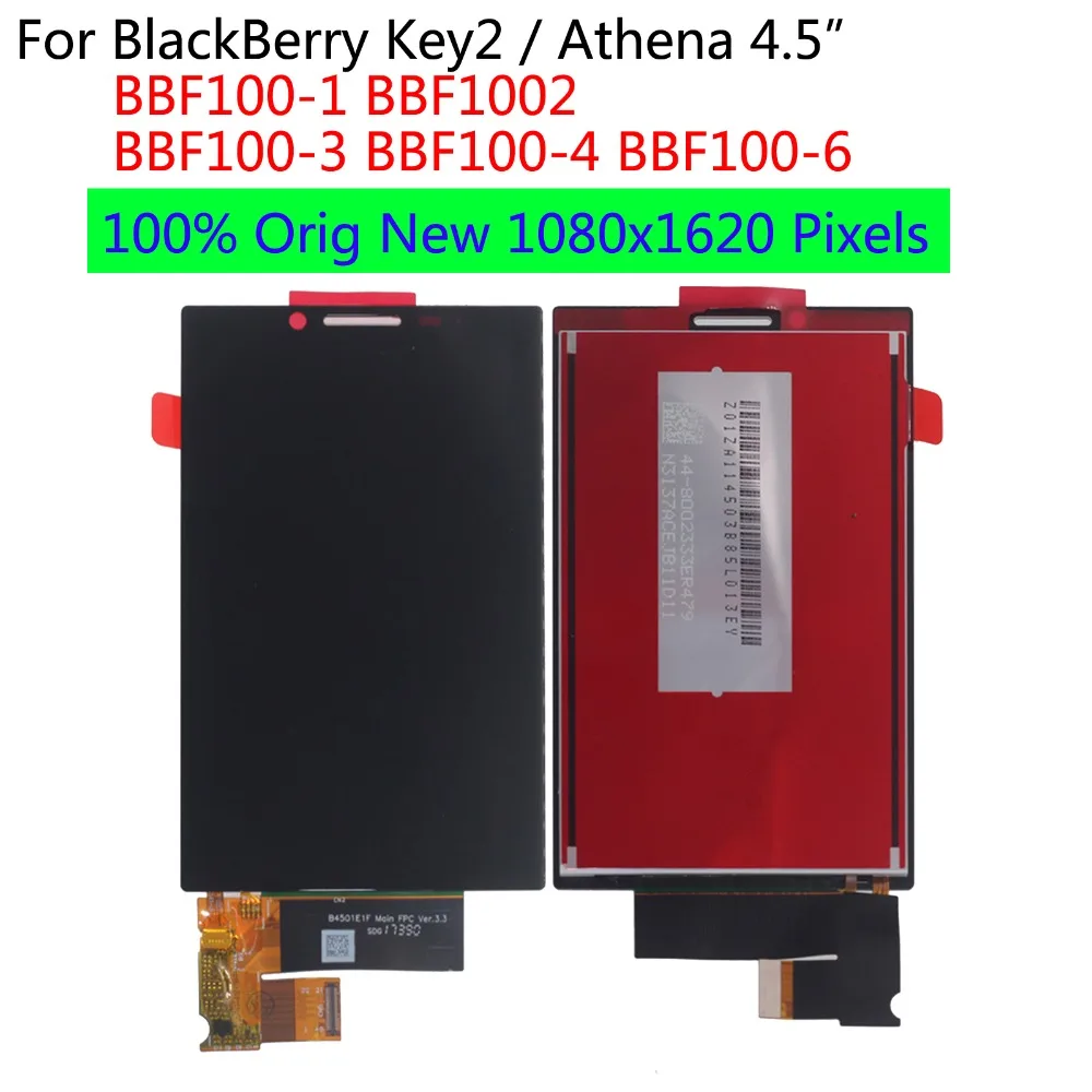 Shyueda 100% Оригинальный Новый 4 5 &quotдля BlackBerry Key2 Key 2 Athena BBF100 1 3 6 ЖК дисплей сенсорный