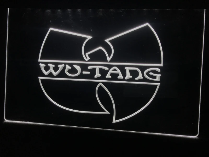 Светодиодный неоновый светильник с логотипом для пивного бара C110 Wu Tang