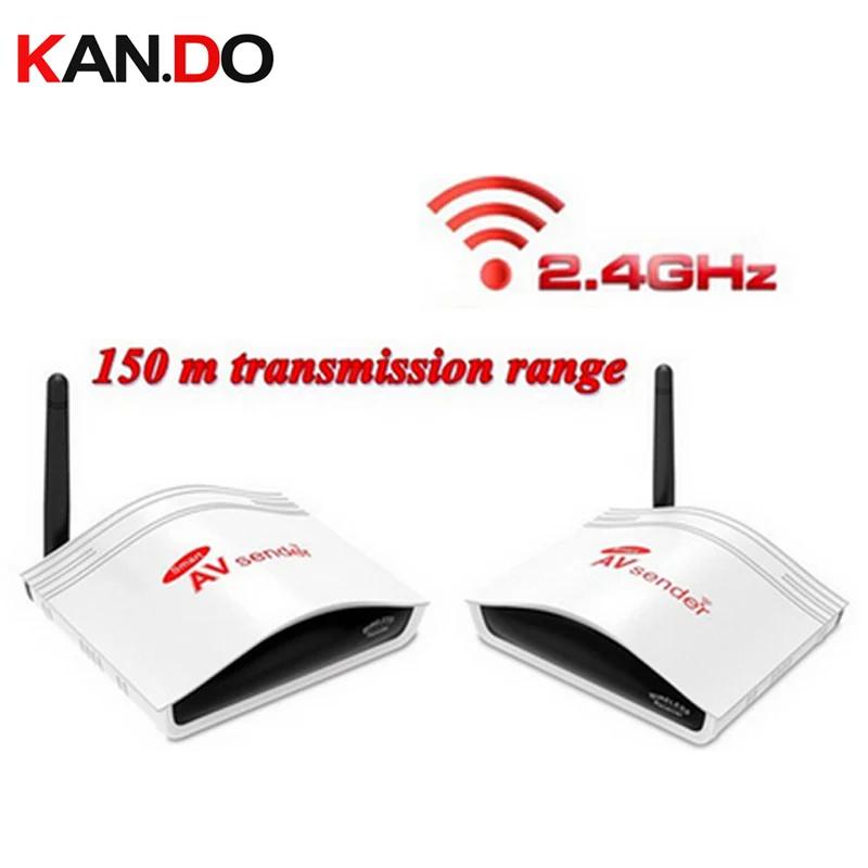 

226 av Transmitter Receiver support reverse control Smart 2.4GHz Wireless AV Sender TV Audio Video adapter Transmitter Receiver