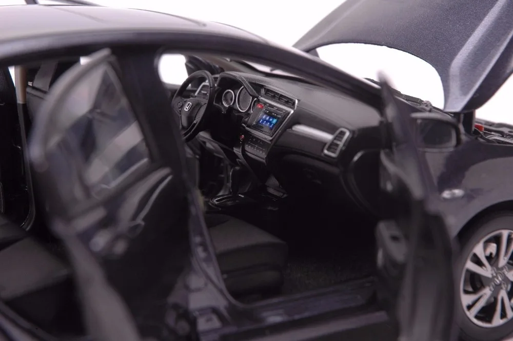 1:18 литая под давлением модель для Honda greiz темно-фиолетовый седан Игрушечная машина из сплава миниатюрная коллекция подарки