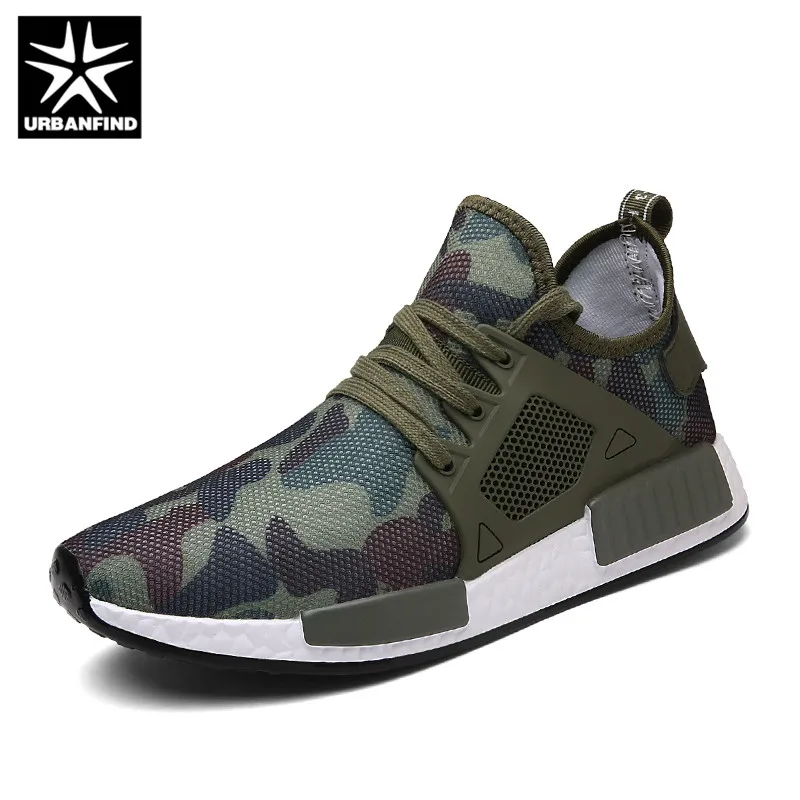 URBANFIND 2019 Men Shoes Summer Sneakers Breathable Casual Fashion Lace Up Mens Mesh Flats Shoe | Обувь