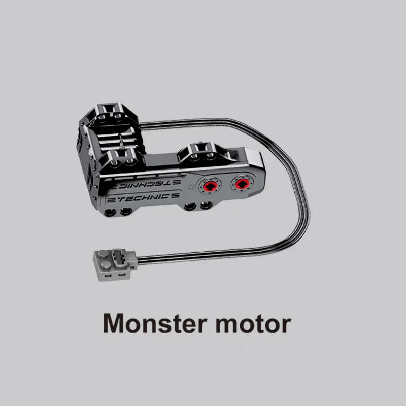 mostor motor Technic power функции электрический RC гоночный багги мотор аккумуляторная батарея коробка может регулировать выходную мощность MOC строительный блок игрушки - Цвет: mostor motor