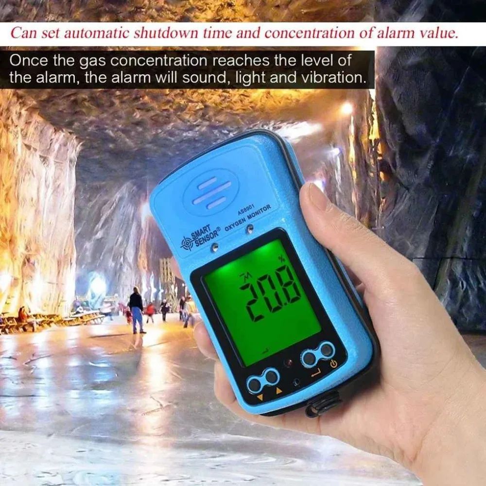 Умный датчик ЕС монитор качества воздуха AS8901 портативный автомобильный детектор