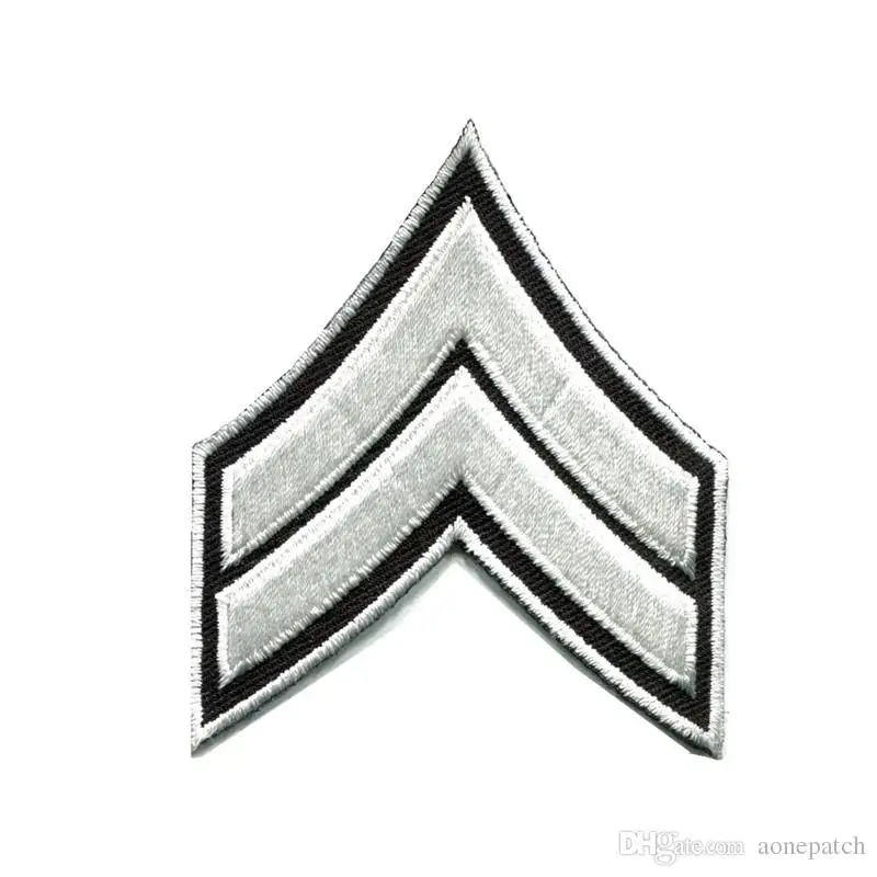 F103-4 Разные цвета эполет армейский темно-синий военный знак ранг войны вышитые железные на Патч - Цвет: F103-4