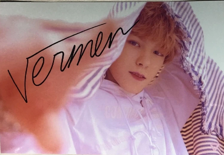Ручная подпись 17 Вернон autographed group photo YOU MAKE MY DAY 5*7 K POP 072018|Открытки и приглашения| |