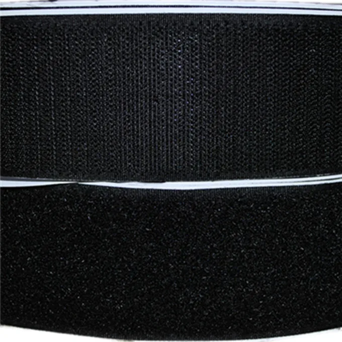 

2''(50mm) width x 5yards length Black. Sticky Back hook & loop Fastener Self Adhesive Tape.