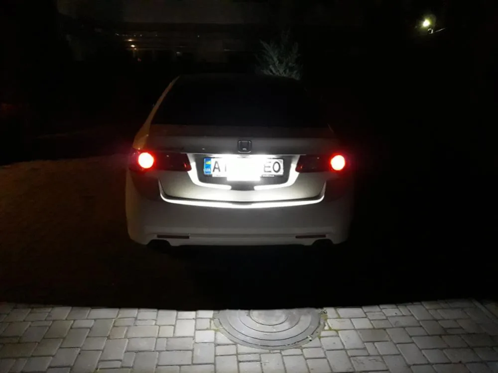 2 шт. Canbus Белый светодиодный номерной знак для Honda Accord Civic 2006 2011 MR V/Pilot Odyssey Acura