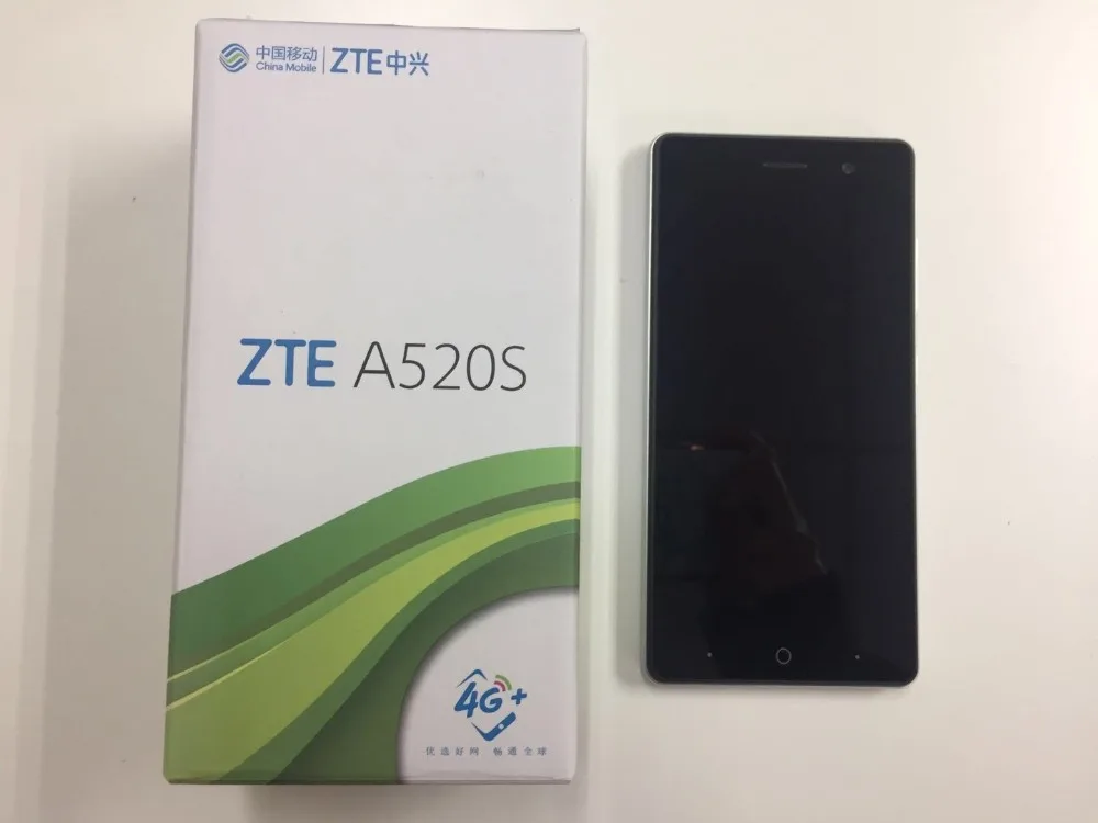Мобильный телефон zte Blade A520S/A520, 5,0 дюймов, четырехъядерный процессор, 1/2 ГБ ОЗУ, 16 Гб ПЗУ, две sim-карты, фронтальная и задняя камера, Android 6,0
