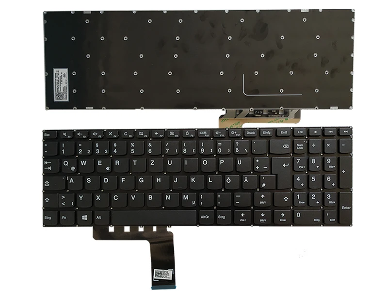 Новая клавиатура GR для lenovo IdeaPad 310-15 310-15ABR 310-15IAP 310-15ISK 310-15IKB V310-15ISK немецкая клавиатура черный
