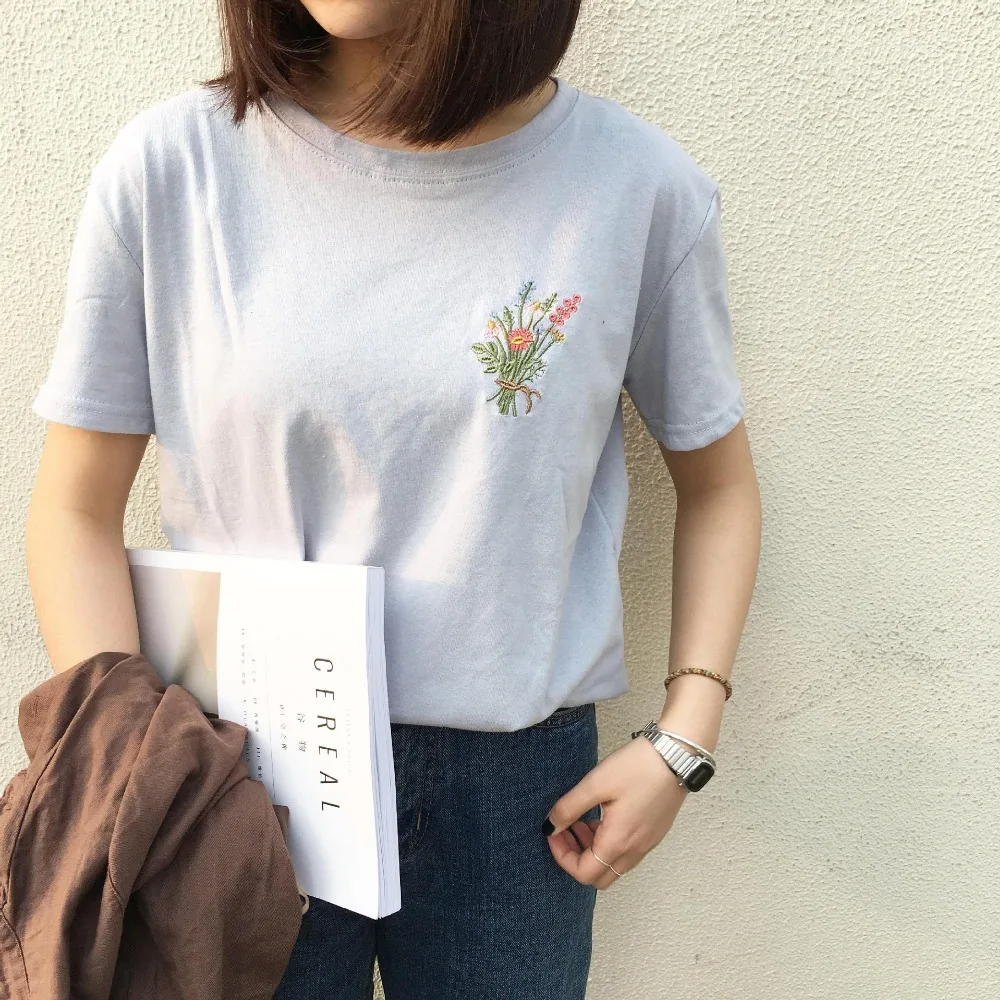 Женская футболка летняя свободная с коротким рукавом | одежда