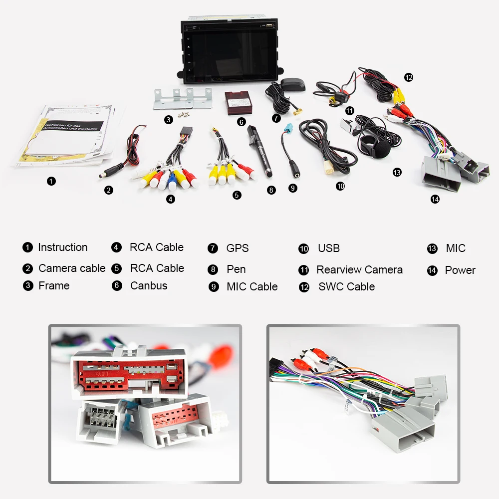 Eunavi Автомобильный DVD Android 9 0 2 din радио для Ford 500/F150/Explorer/Edge/Expedition/Mustang/fusion/Freestyle 8 ядер
