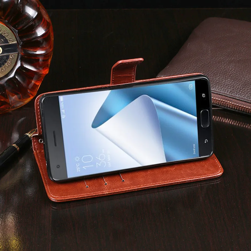 Для Asus Zenfone 4 Pro zs551kl кожаный чехол для телефона противоударный защитный