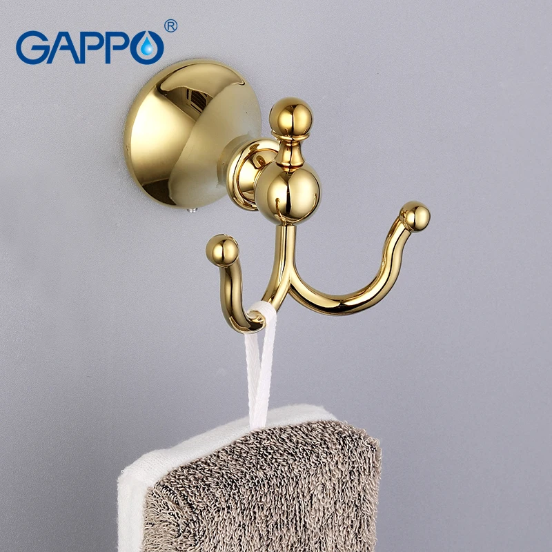 GAPPO настенные крючки для халатов из нержавеющей стали одежды вешалка полотенец