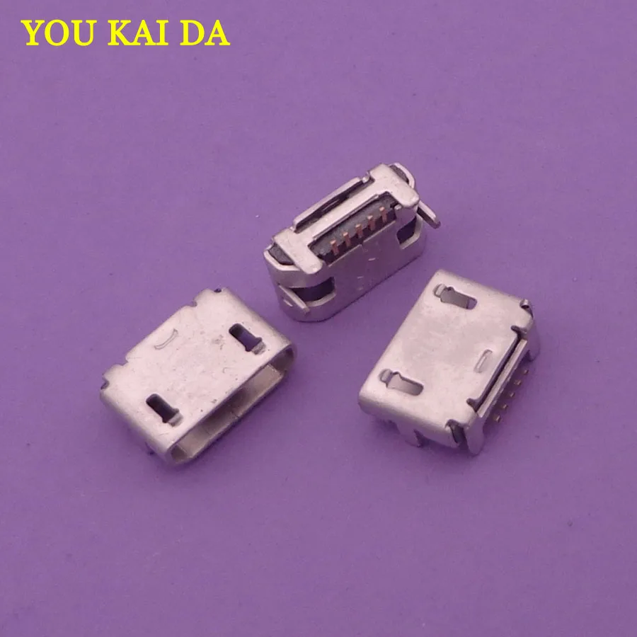 10 шт./лот микро мини USB разъем 5pin B Тип гнездовой для мобильного телефона