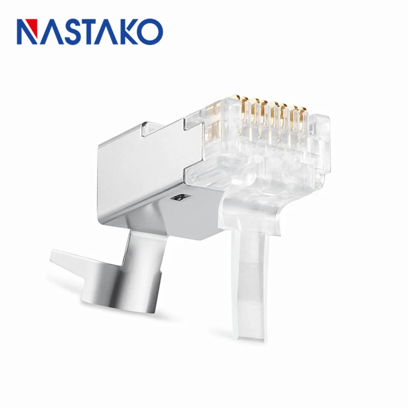 Cat6a RJ45 разъем Cat6 Модульные вилки экранированные FTP разъемы Cat 6a сетевой Ethernet