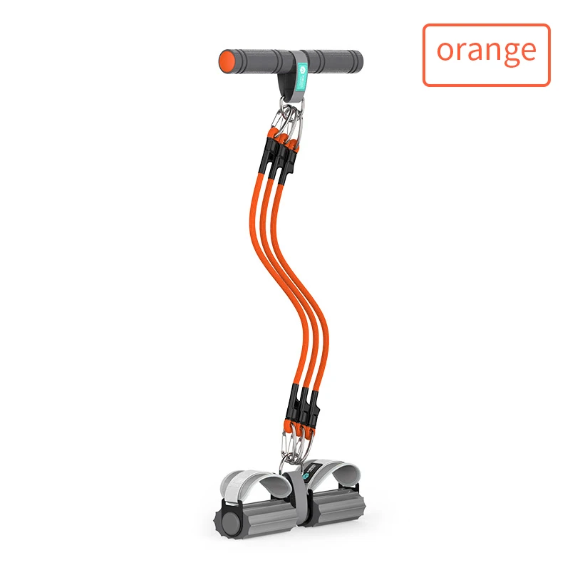 Orange Растяжитель для сидения, фитнеса, Эспандеры для домашних упражнений, для спорта, для уменьшения живота, талии, голеностопа, ралли, тренировки, резиновые ремни - Цвет: Orange