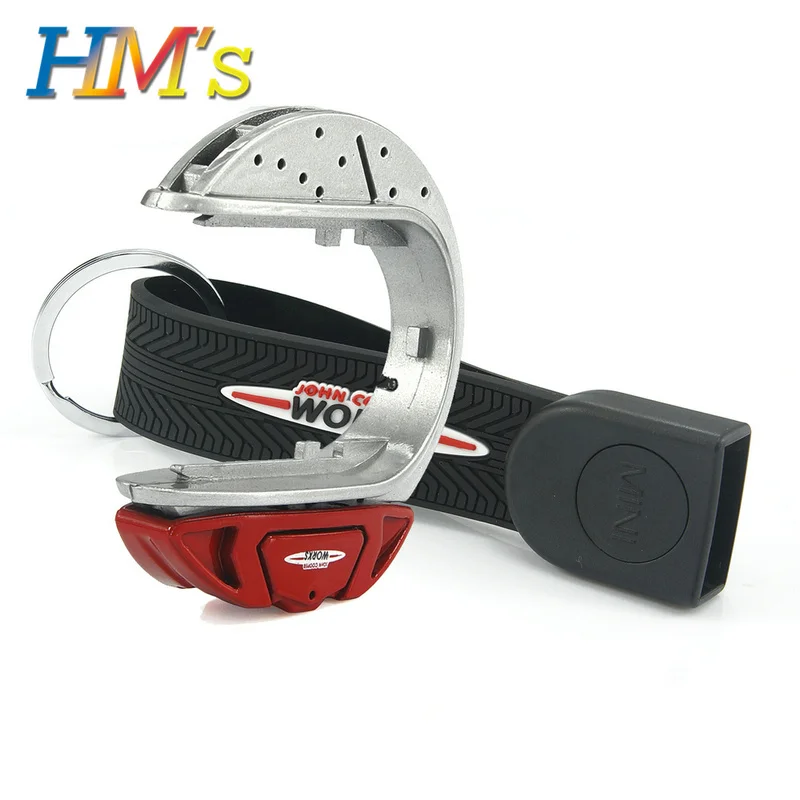 whole set R Автомобильный брелок для Mini Cooper F54 F55 F56 F60 земляк чехол для ключей F54 mini Clubman JCW брелок для mini f54 f55 f56 f57 - Название цвета: whole set R