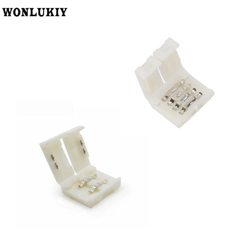2pin 4pin 5pin 8 мм 10 12 SMD RGB светодиодные ленты световые разъемы 2835 3528 5050 полоса PCB