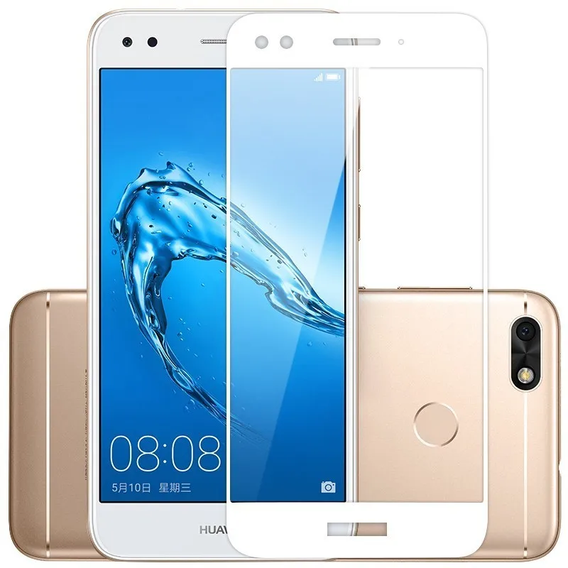 Nova Lite 2017 полное покрытие из закаленного стекла для huawei 2017/Y6 Pro 2017/P9 lite mini SLA-L22 SLA-L02 SLA