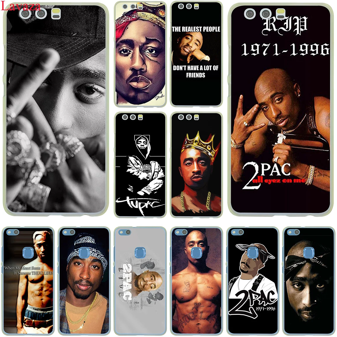 Жесткий чехол Lavaza 2Pac Tupac Amaru Shakur для Huawei P30 P20 P10 P9 Plus P8 Lite Mini 2017 2016 2015 P smart Z 2019|case for