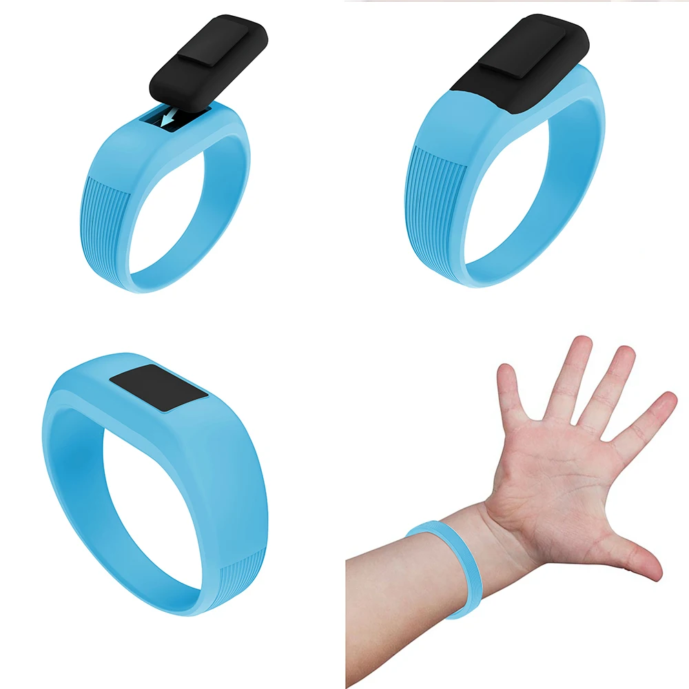 Смарт часы детские спортивные силиконовые сменный ремешок Ремешок для Garmin VivoFit JR