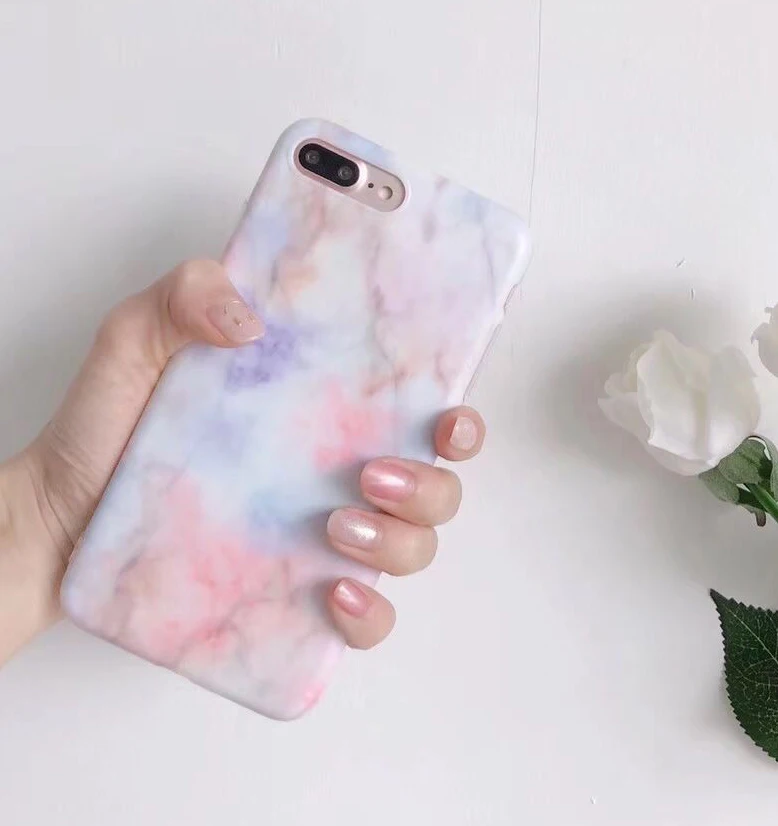 YHCSZ Constellation Marble Soft Full Cover Phone case for iphone 6 6s 7 8 plus X | Мобильные телефоны и аксессуары