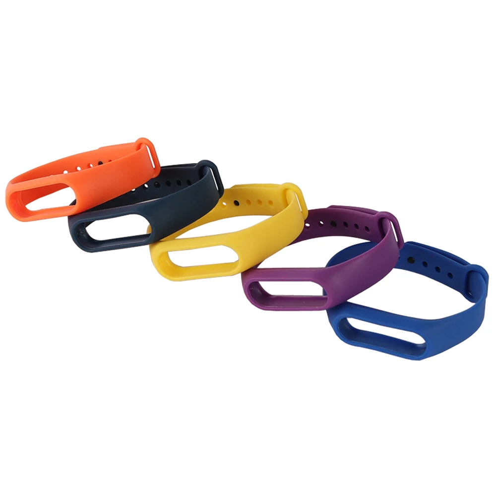 Замена Mi Band 2 ремешок силиконовый аксессуары анти потеря Спортивные ремни для Xiaomi
