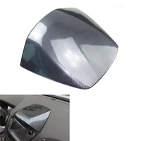 carbon fiber style console instrument decoration cover trim dashboard panel garnish sequined fits for hyundai 2010 2015 ix35