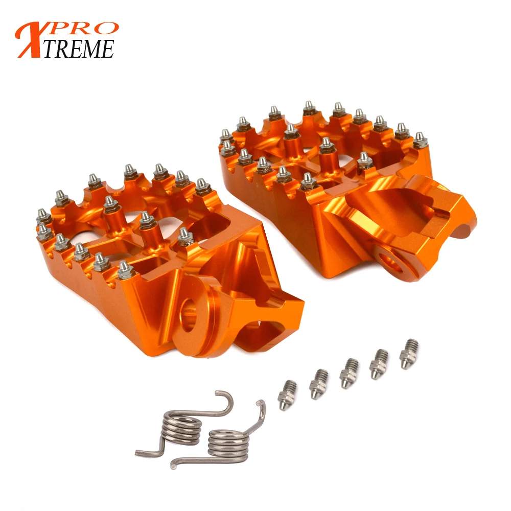 Мотоцикл подножки педали для KTM 125SX 250 450SX F 250SX 500EXC EXC 150 300XC 250XC 350 450XC 125 W|motorcycle