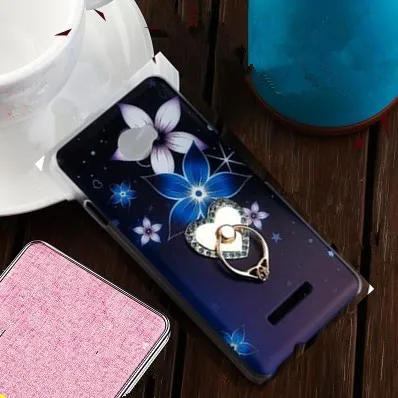 Для CoolPad K1 8729 5952 8732 7620L мода цветы роспись чехол силиконовый кожи Назад
