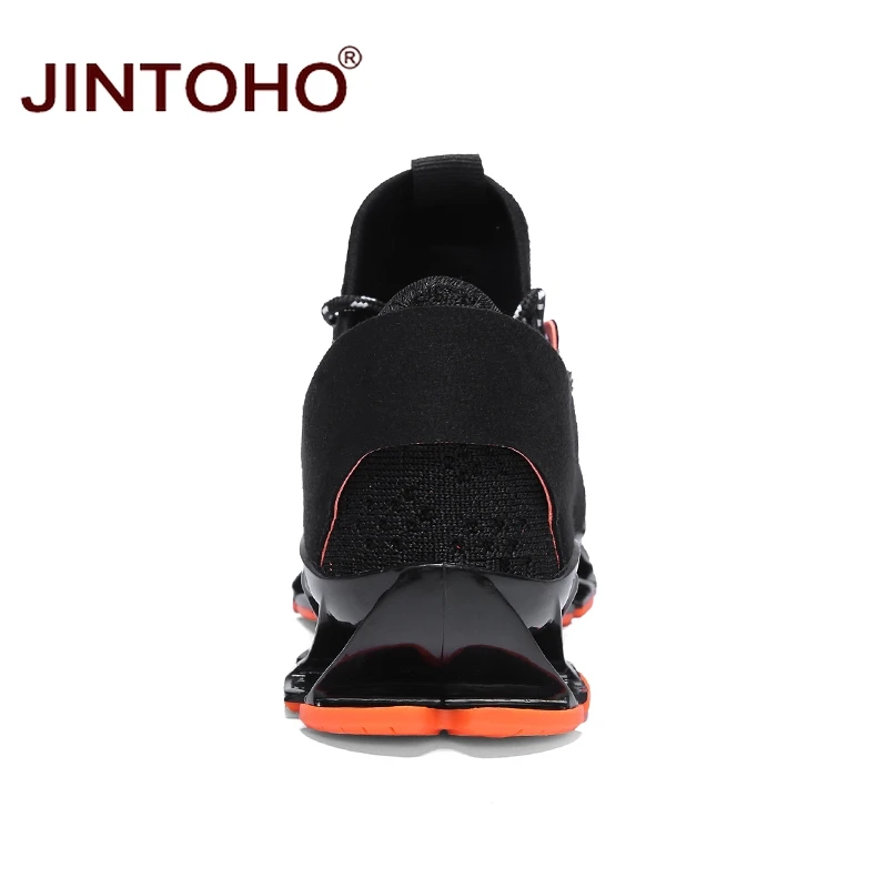 Дышащая мужская спортивная обувь JINTOHO уличные спортивные кроссовки для мужчин