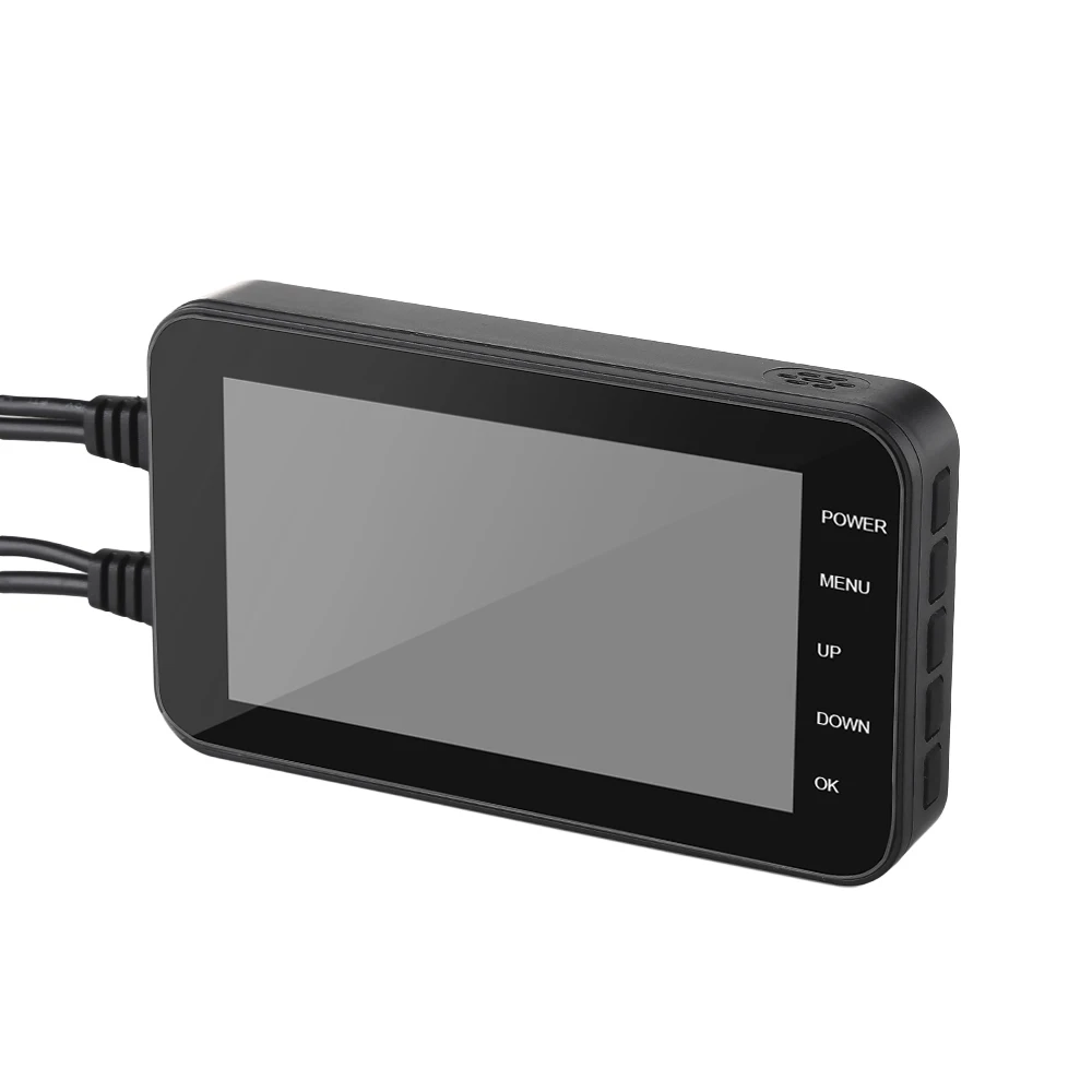Двойная мотоциклетная DVR камера HD WiFi Dash Cam GPS 4 &quotIPS MT003 Передняя и задняя 1080P + 720P