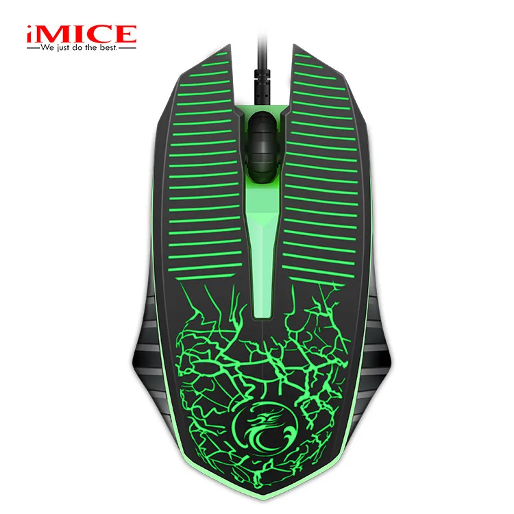 IMICE M8 USB кабель со светодиодной подсветкой с линией игровой мыши Rato 3 кнопочный
