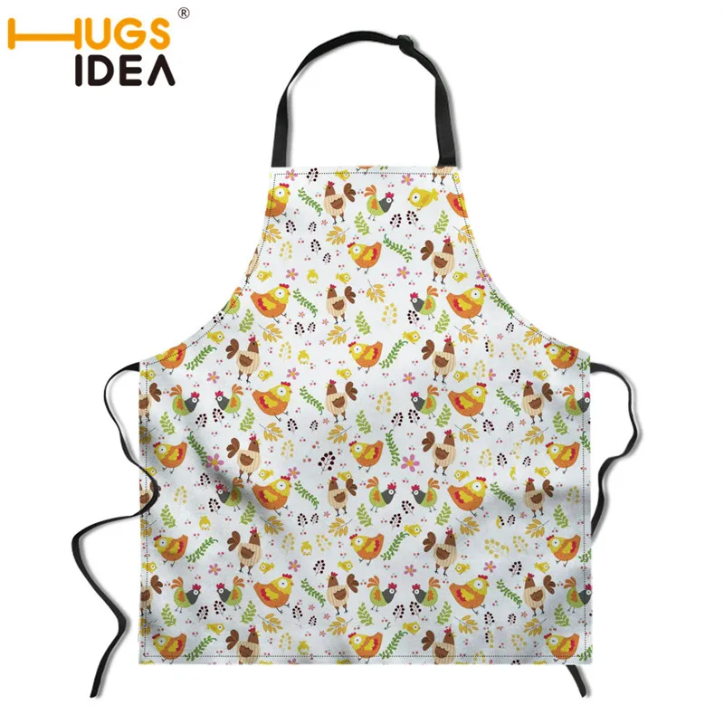FORUDESIGNS Chicken Aprons for Woman Adjustable Kitchen Apron For Cooking Baking Restaurant Children Aprons for Cooking Play - Цвет: L3337R