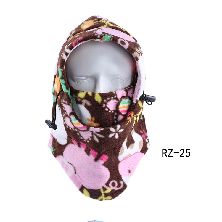 

Camo Fleece Ski Beanies Print