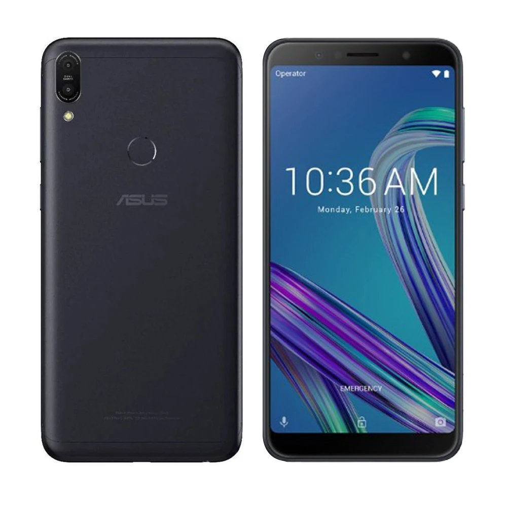Asus Zenfone Max Pro M1 ZB602KL 4G RAM 64g ROM 6 0 &quotOcta Core 13MP Android 8 1 5000 мАч LTE Dual Sim Смарт сотовый