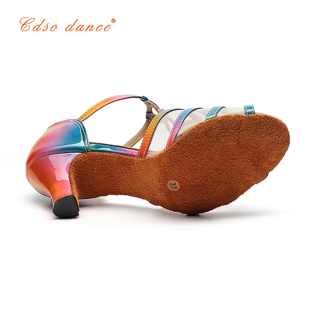 Cdsodance/Женская обувь для латинских танцев женская сальсы вечеринки и свадьбы