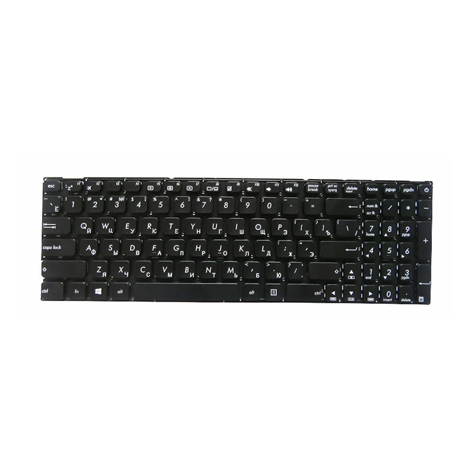 Русская клавиатура GZEELE для Asus X541 X541U X541UA X541UV X541S X541SC X541SA X541UVK RU черная ноутбука |