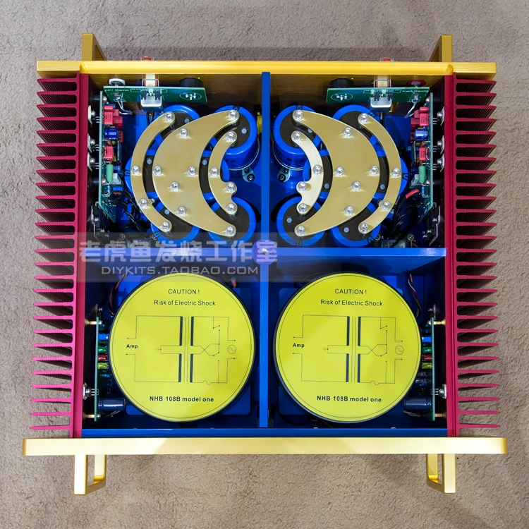 Nobsound профессиональный Hi-End усилитель мощности стерео HiFi усилитель ссылка DarTZeel NHB-108B схема