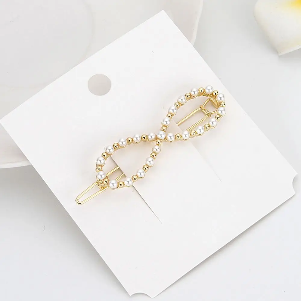 Женские аксессуары для волос Love Heart Pearl заколка девочек сплав лягушка нежные