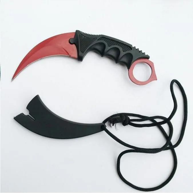 Новый нож CSGO много инструментов для выживания на открытом воздухе Karambit ножи