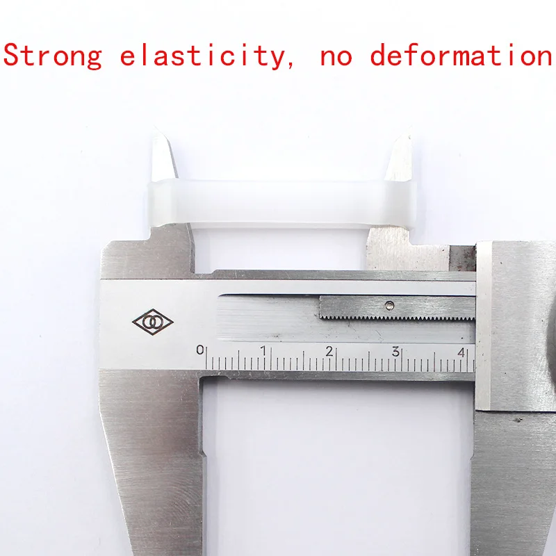 5 шт. прозрачный силиконовый ободок с бусинами аксессуары для часов ремешок