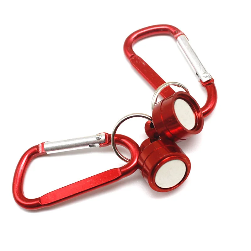 

Magnet Buckle Magnetic Net Release Fly Fishing Telescopic Link Buckle Magnet Lost Rope Tool Fishing Rod Accessories Freshwater