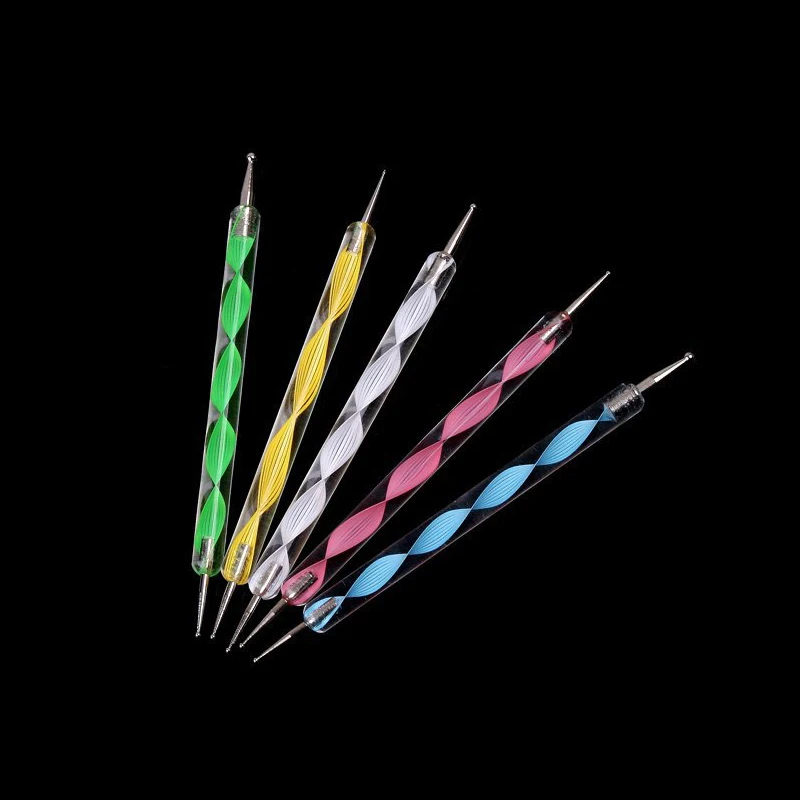 5 шт./компл. 2 сторонняя точечная ручка набор инструментов для рисования и дизайна